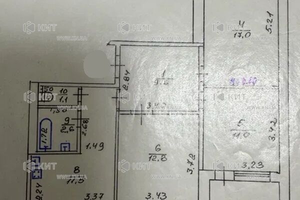 Продажа квартиры Харьков, Северная Салтовка 4, 69м²