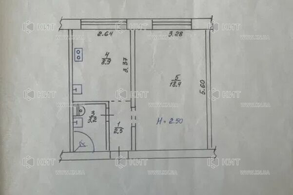 Продаж квартири Харків, Салтівка, 605 мрн., 33м²