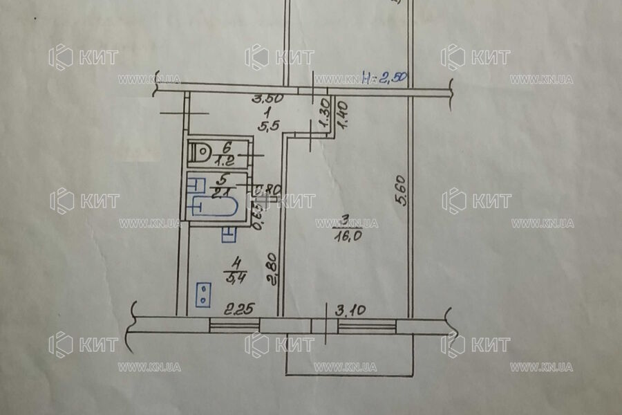 Продаж квартири Харків, Салтівка, 524 мрн., 47м²