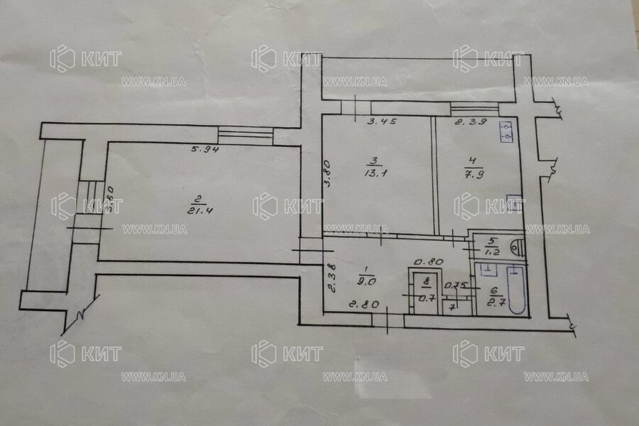 Продажа квартиры Харьков, Новые дома, 63м²
