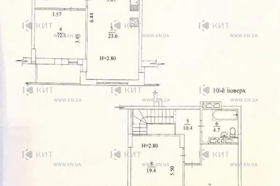 Продаж квартири Харків, Нові Дома, 116м²