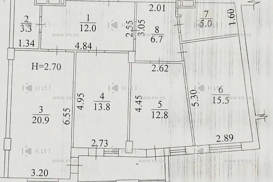 Продажа квартиры Харьков, Новые дома, 95м²