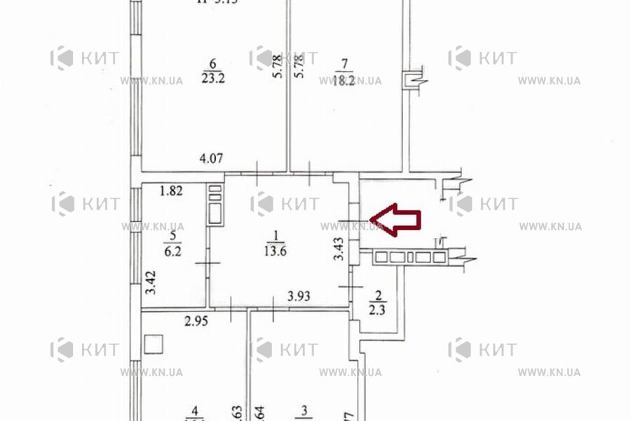Продаж квартири Харків, Клочківська, 106м²