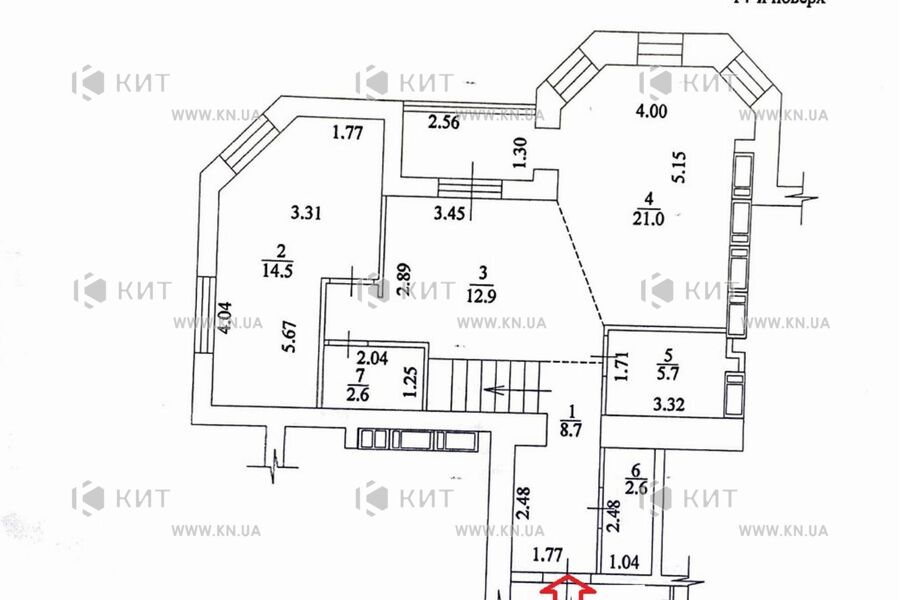 Продаж квартири Харків, Сокільники, 130м²