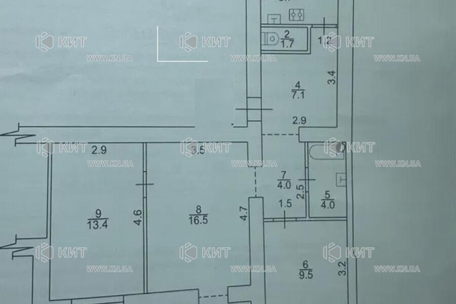 Продажа квартиры Харьков, Центр, 64м²