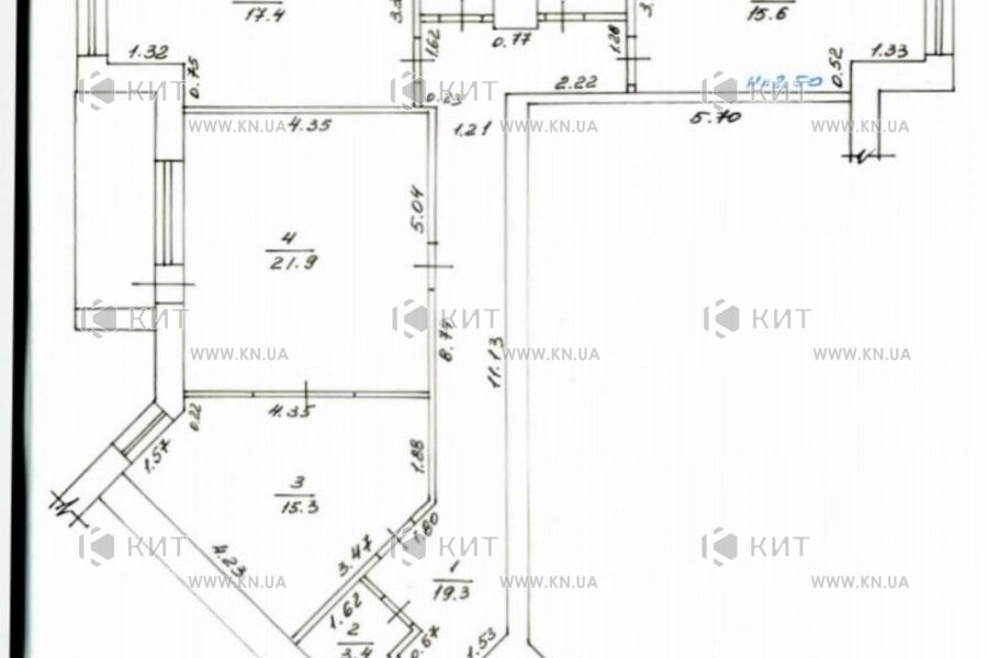 Продажа квартиры Харьков, ЮЖД, Центр. рынок, 100м²