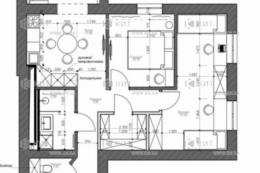 Продаж квартири Харків, Олексіївка, 68м²