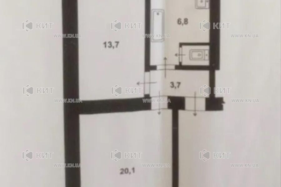 Продажа квартиры Харьков, Центр, 45м²