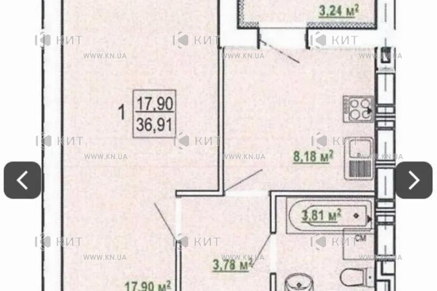 Продажа квартиры Харьков, Шевченко, 37м²