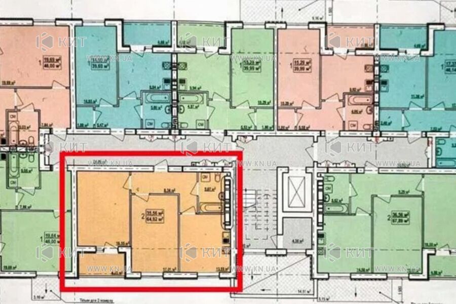 Продаж квартири Харків, Нові Дома, 65.3м²