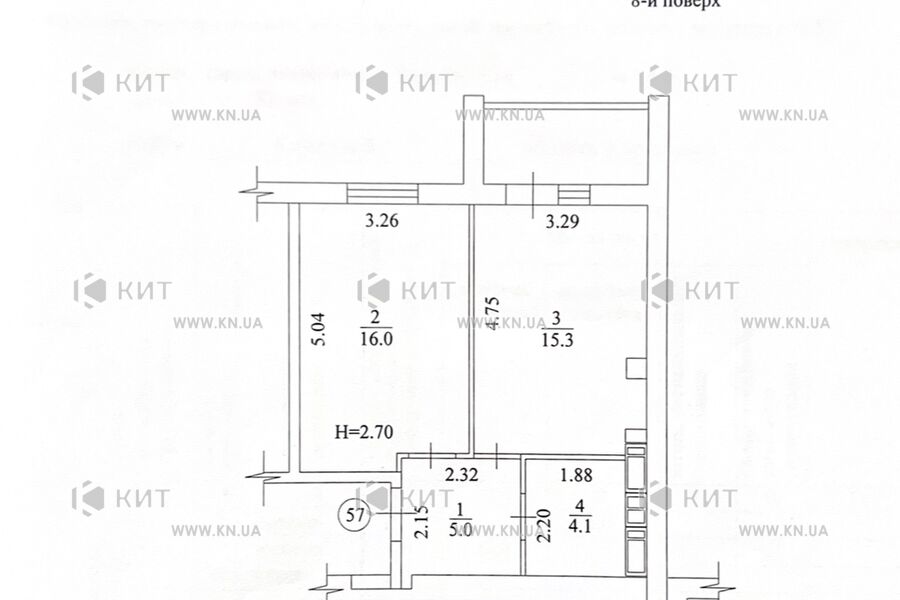 Продажа квартиры Харьков, Салтовка, 42.5м²