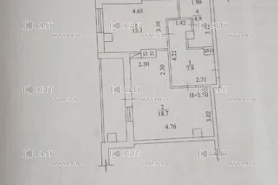 Продажа квартиры Харьков, Одесская, 50м²