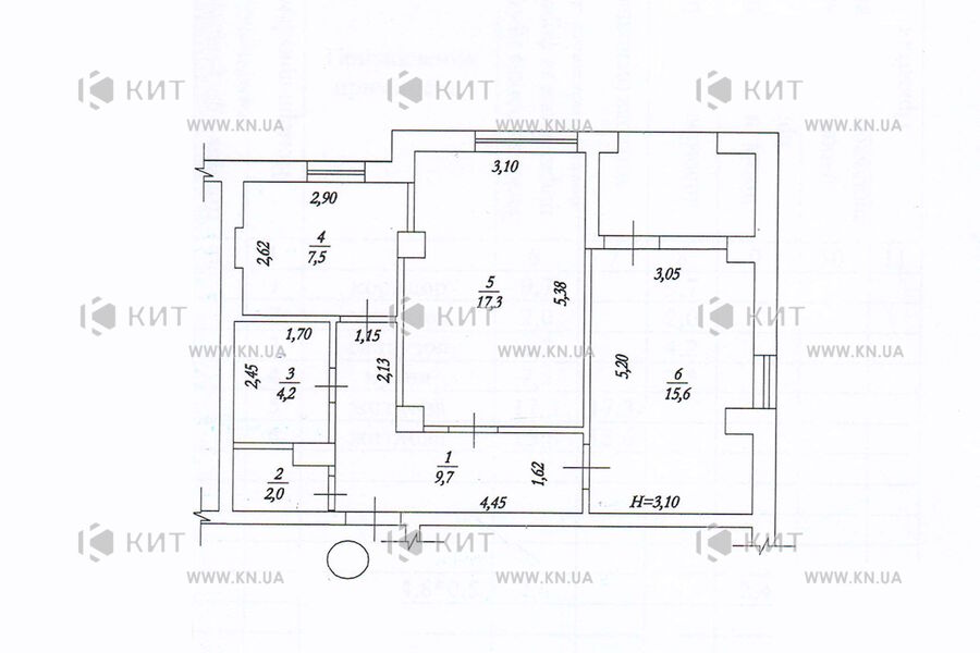 Продажа квартиры Харьков, Центр, 61м²