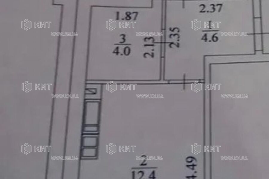 Продаж квартири Харків, ХТЗ, Рогань, 40м²
