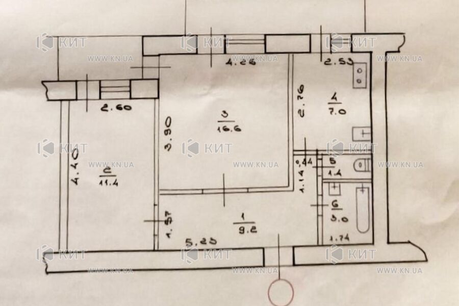 Продажа квартиры Харьков, Алексеевка, 52м²