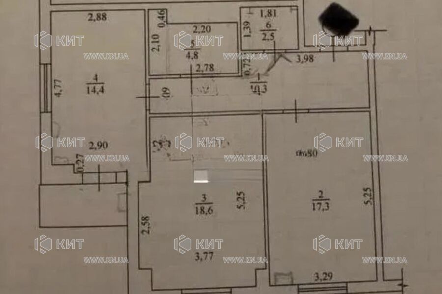 Продажа квартиры Харьков, Одесская, 69м²