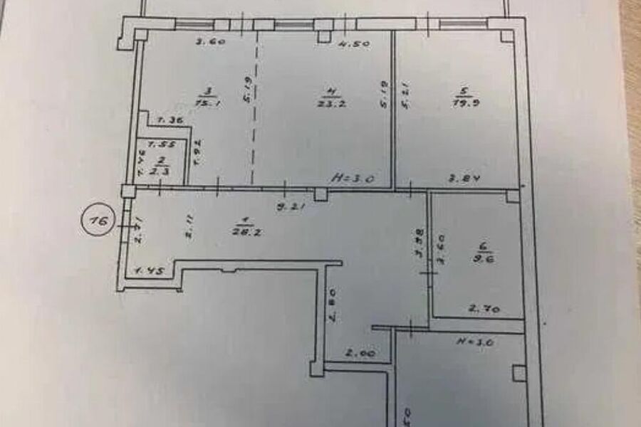 Продаж квартири Харків, Центр, 128м²