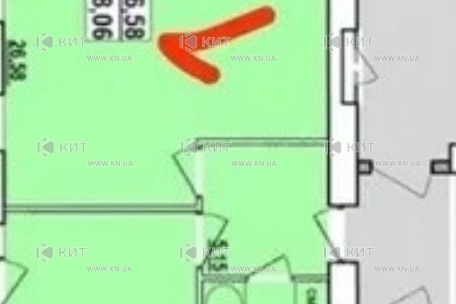 Продаж квартири Харків, Нові Дома, 72м²
