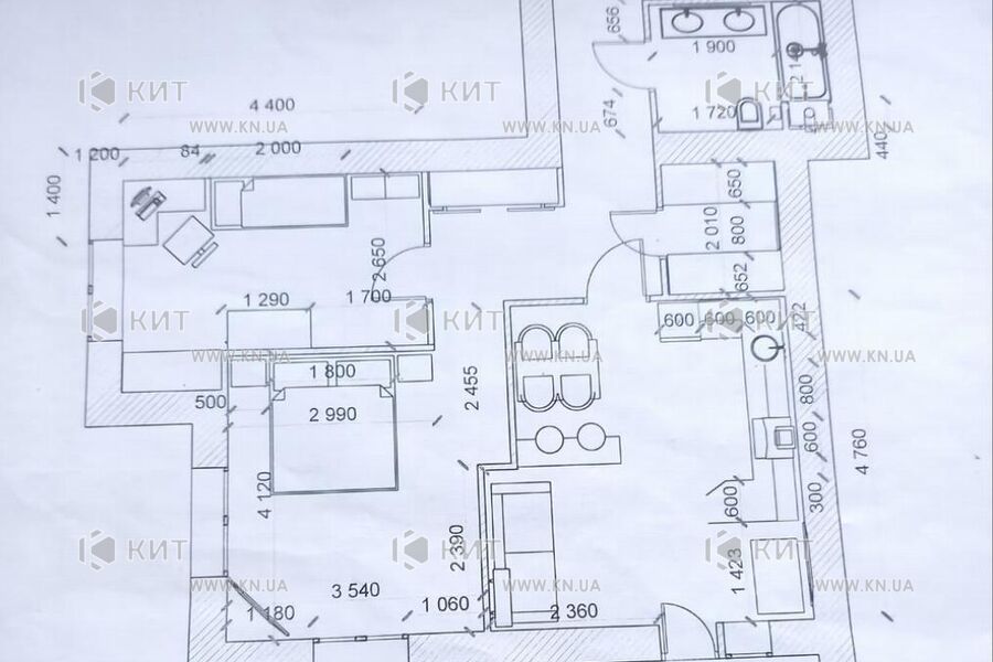 Продажа квартиры Харьков, Гагарина, 77м²