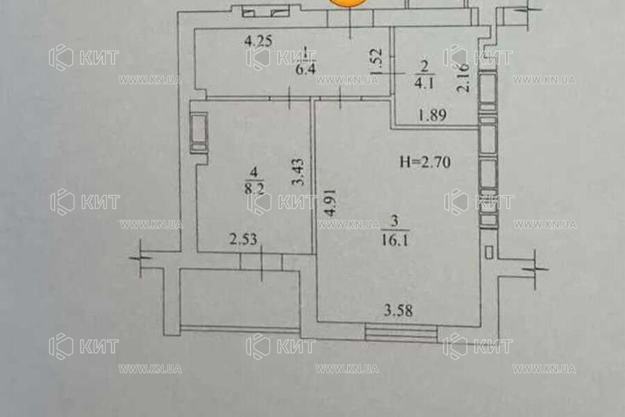 Продажа квартиры Харьков, Шевченко, 38м²