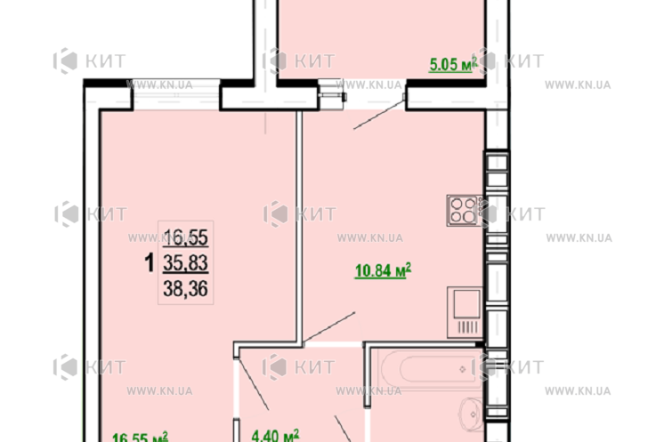 Продаж квартири Харків, Холодна Гора, 38м²