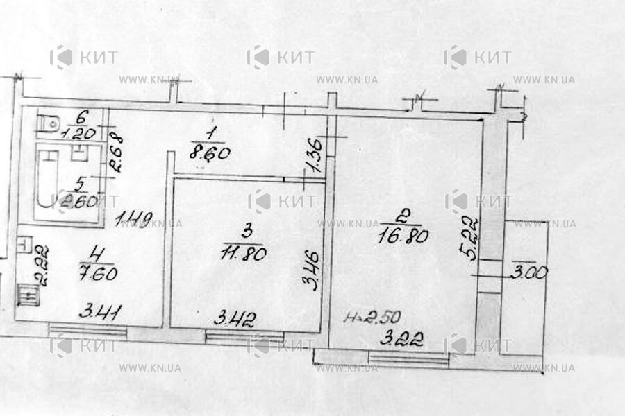 Продажа квартиры Харьков, МЖК Интернационалист, 50м²