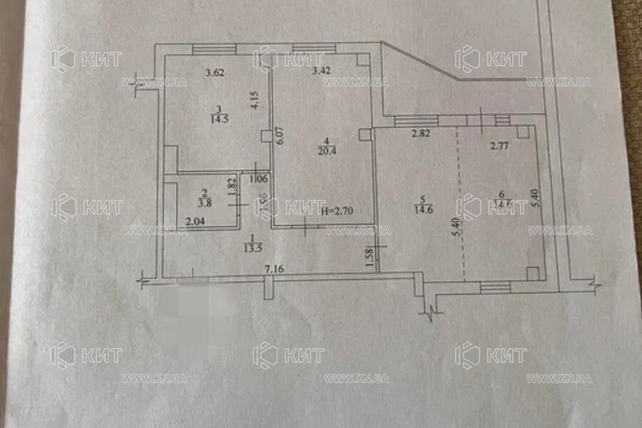 Продажа квартиры Харьков, Одесская, 81м²