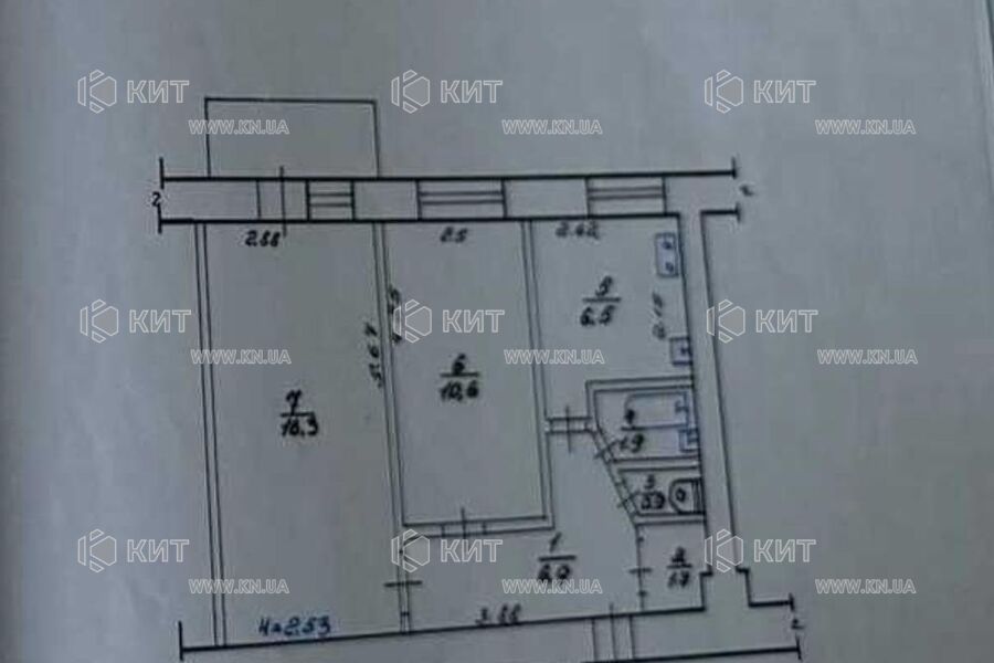 Продажа квартиры Харьков, Гагарина, 46м²