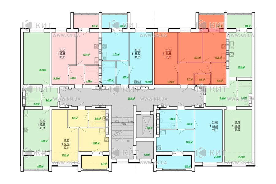 Продажа квартиры Харьков, Холодная гора, 54м²