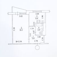 квартиры Харьков, Холодная гора, 33м²
