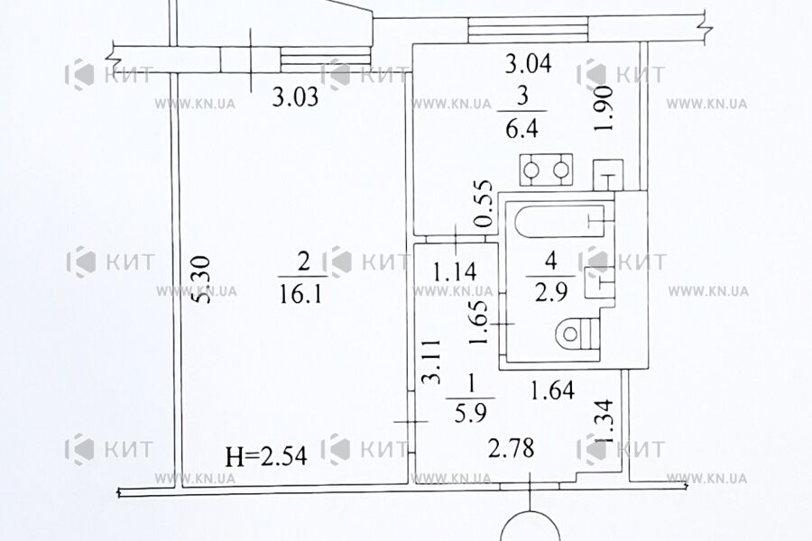 квартиры Харьков, Холодная гора, 33м²