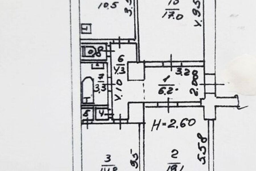 Продажа квартиры Харьков, Центр, 77м²