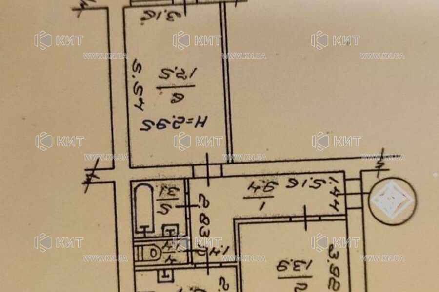 Продажа квартиры Харьков, Центр, 55м²