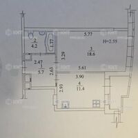Продажа квартиры Харьков, Северная Салтовка, 44м²