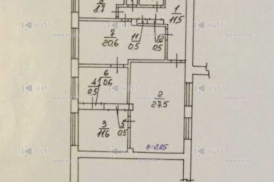 Продаж квартири Харків, Центр, 100м²