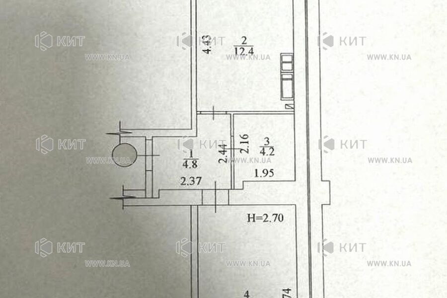 Продажа квартиры Харьков, ХТЗ, Рогань, 41м²