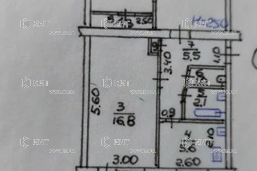 Продажа квартиры Харьков, Павлово Поле, 64м²