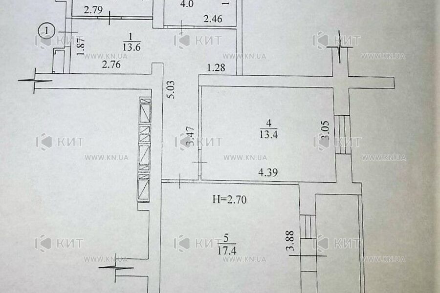 Продажа квартиры Харьков, ЮЖД, Центр. рынок, 55м²