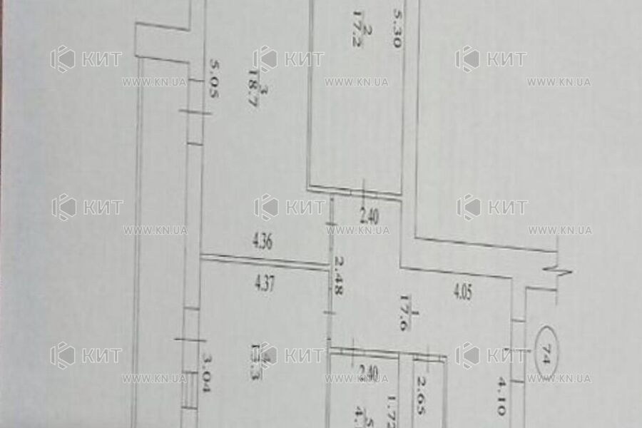 Продаж квартири Харків, Центральний ринок, 78м²