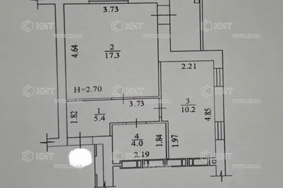 Продаж квартири Харків, Шевченка, 41м²