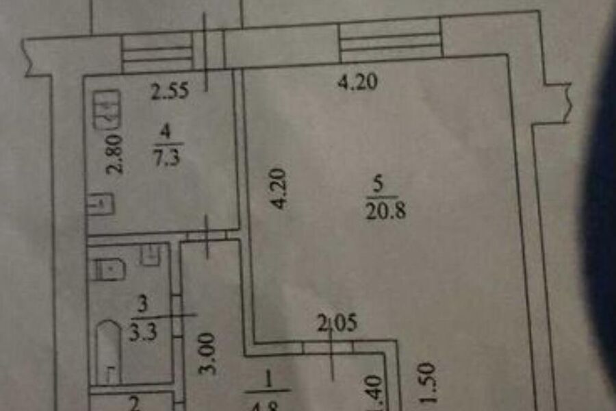 Продаж квартири Харків, Гагаріна, 39м²