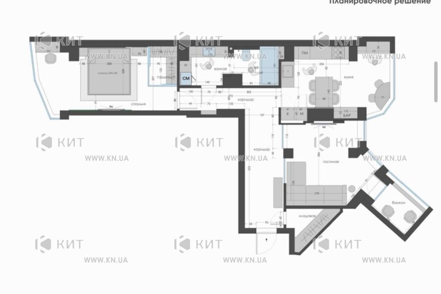 Продажа квартиры Харьков, Одесская, Основа, 69м²