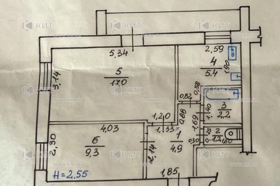Продаж квартири Харків, Холодна Гора, 43м²