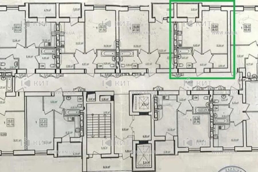 Продажа квартиры Харьков, Гидропарк, 38м²