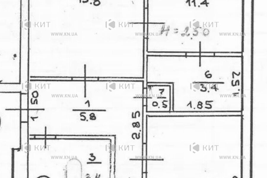 Продажа квартиры Харьков, Одесская, 57м²