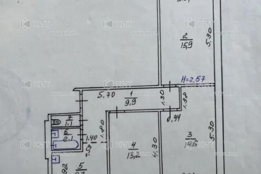 Продажа квартиры Харьков, Гагарина, Спортивная, Защитников, 65м²