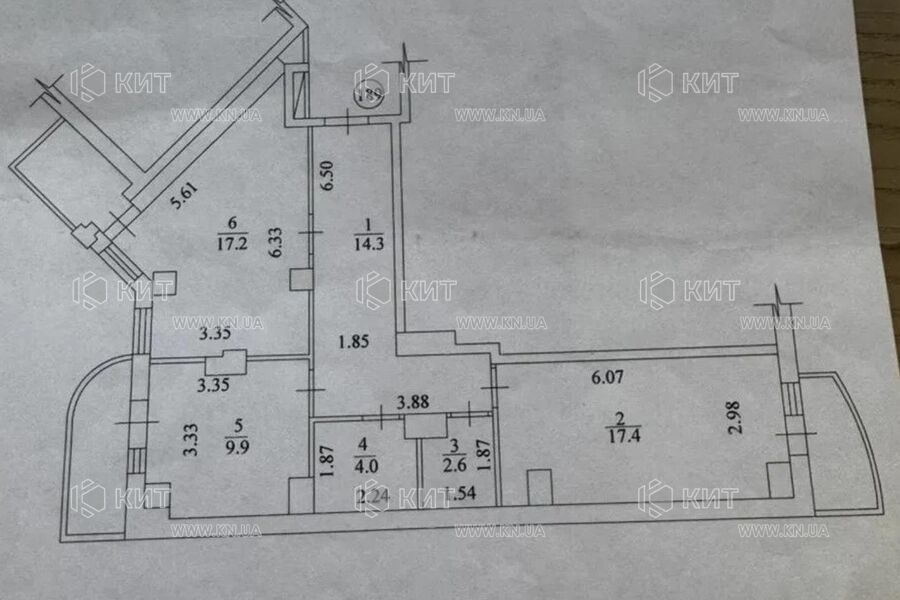 Продаж квартири Харків, Одеська, 70м²