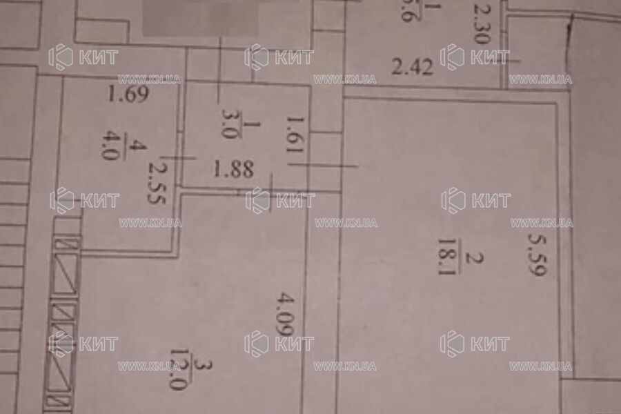 Продажа квартиры Харьков, Гагарина, 43м²