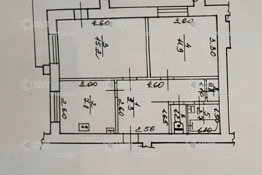 Продажа квартиры Харьков, Гагарина, 51м²