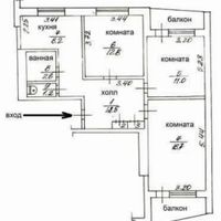 Продаж квартири Харків, Одеська, 72м²
